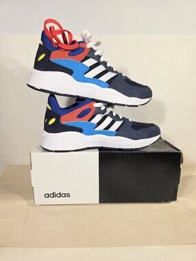 Adidas Chaos Mens 9.5 Size Legend Ink Shock Red Shoes